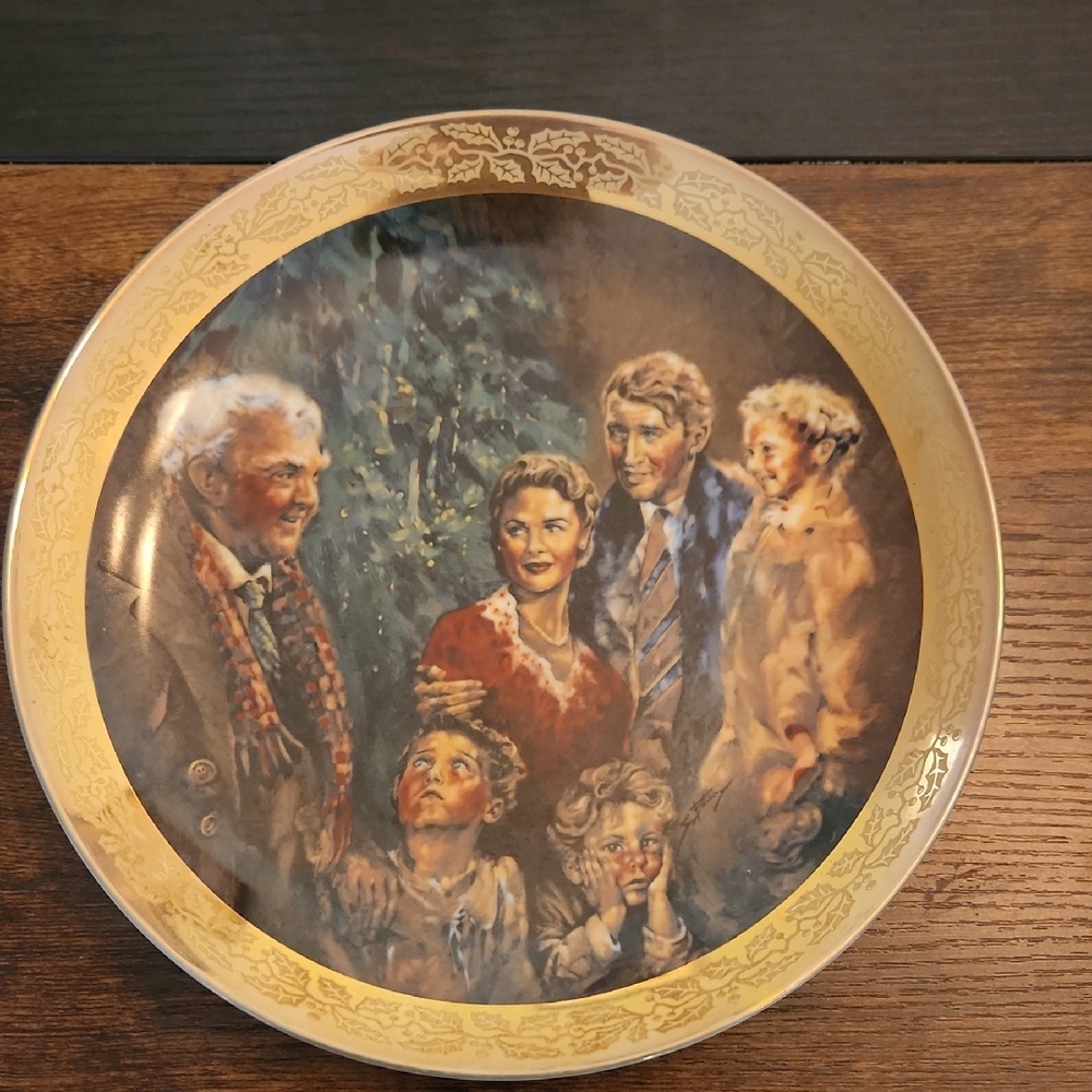 "It's A Wonderful Life" Limited Edition Decorative Plate